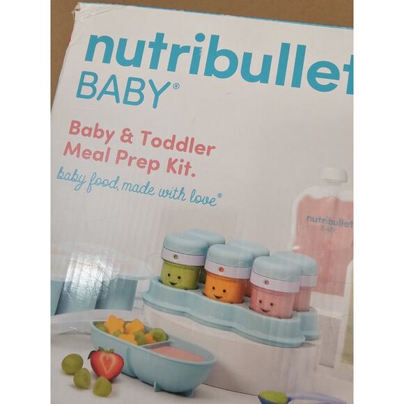 Nutribullet Baby & Toddler Meal Prep Kit *New Sealed* Food Storage Accessories - Picture 7 of 11
